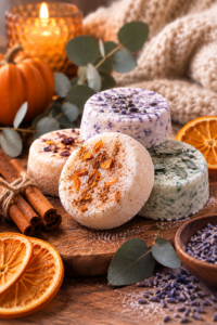 Aromatherapy shower steamer workshop - fall edition penney murphy & associates anxiety, stress, wellbeing, Saskatoon