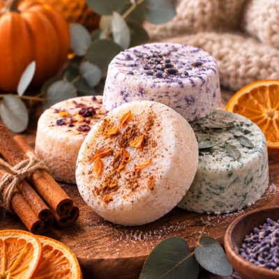 Aromatherapy shower steamer workshop - fall edition penney murphy & associates anxiety, stress, wellbeing, Saskatoon